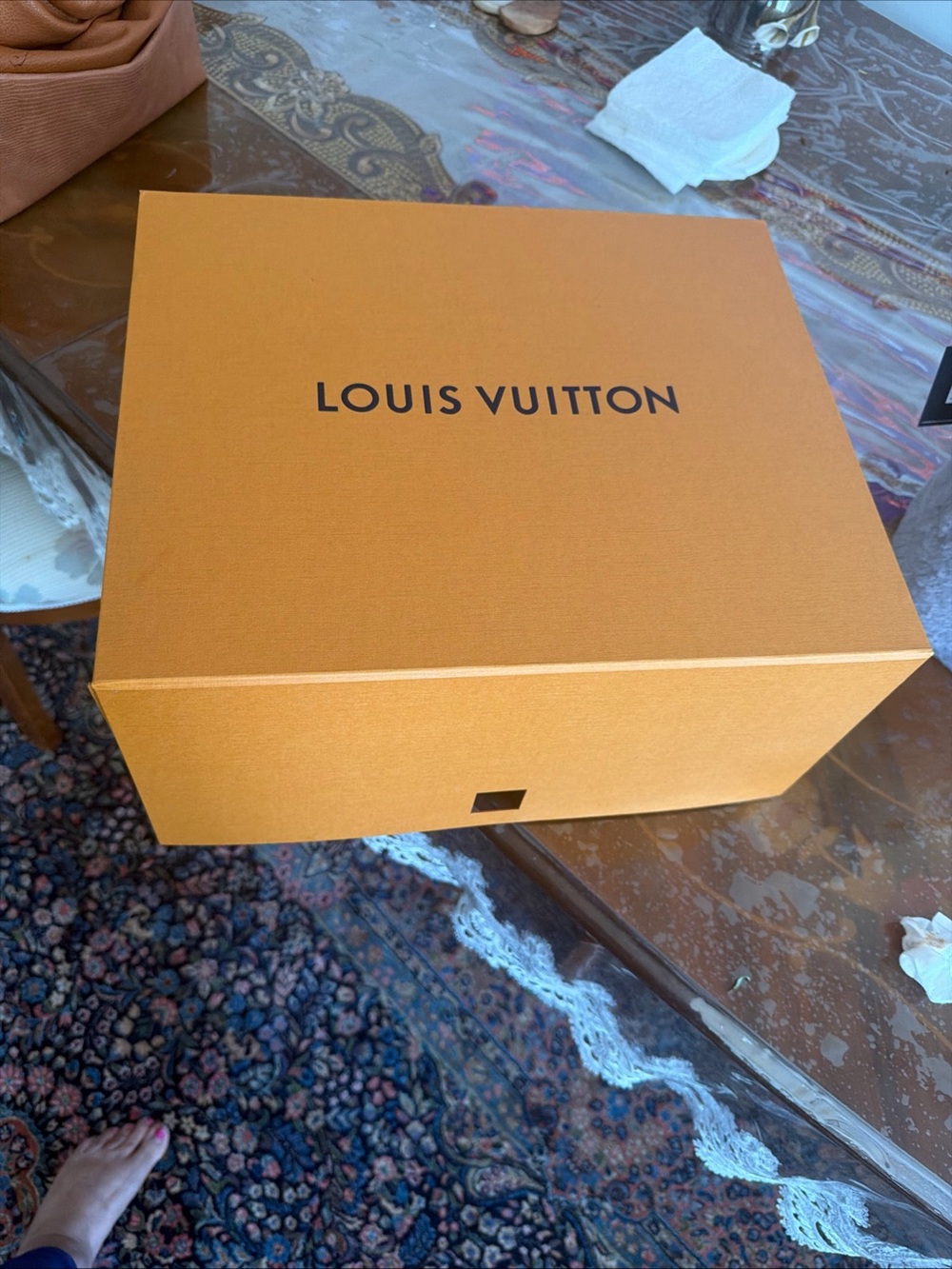 Louis Vuitton Orange Signature Gift Box